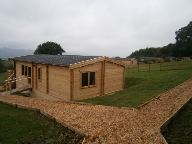 Wooden cabin